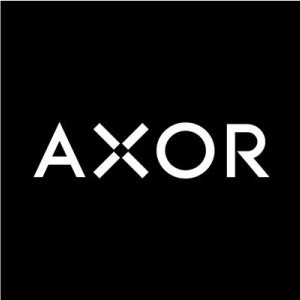 Луксозна стъклена чаша за четки за зъби с държач за баня Axor Citterio