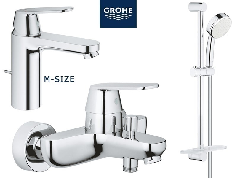 Промоционален комплект Grohe Eurosmart Cosmopolitan M-размер